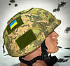 Кавер Kirasa на шолом с козирком Ballistic Helmet KC-HM001 піксель (Арт.KI604), фото 7