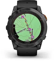 Garmin Fenix 7X Pro Solar Slate Gray w. Black Band