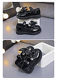 Лакові туфлі з бантиком для дівчинки 26-31р., фото 4