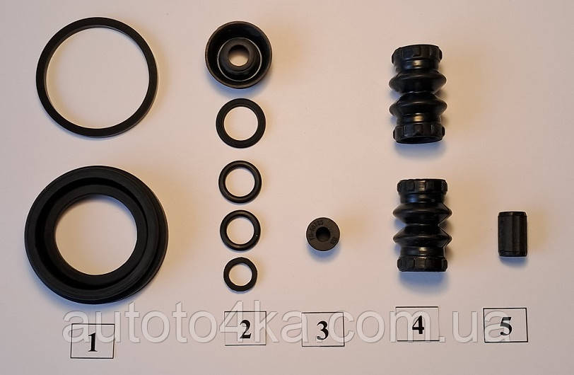 Ремкомплект супорта заднього дискового гальма FRENKIT 238022