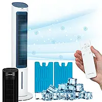 Мобільный кондиціонер, вентилятор, охолоджувач, зволожувач, іонізатор повітря Klarstein Mistral 5-in-1