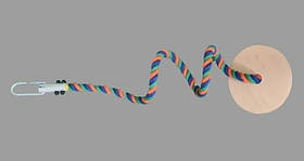 Канат з диском (гойдалка), кріплення карабін SW-018