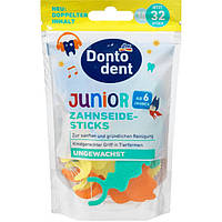 Dontodent Junior Детские флосс-зубочистки 32 шт