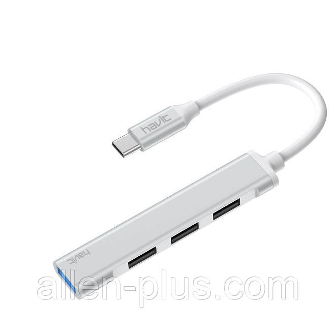 USB-Хаб HUB HAVIT HV-HB41, 3x USB 2.0 + 1x USB 3.0, фото 1