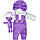 Лялька Реборн Reborn 55 см вініл-силіконова Іринка в наборі із соскою, пляшкою, іграшкою. Можна купати, фото 9