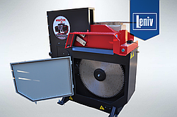 Верстат дисковий поперечний Wravor 800А по дереву. Круглопильний верстат. Відрізний дисковий верстат.