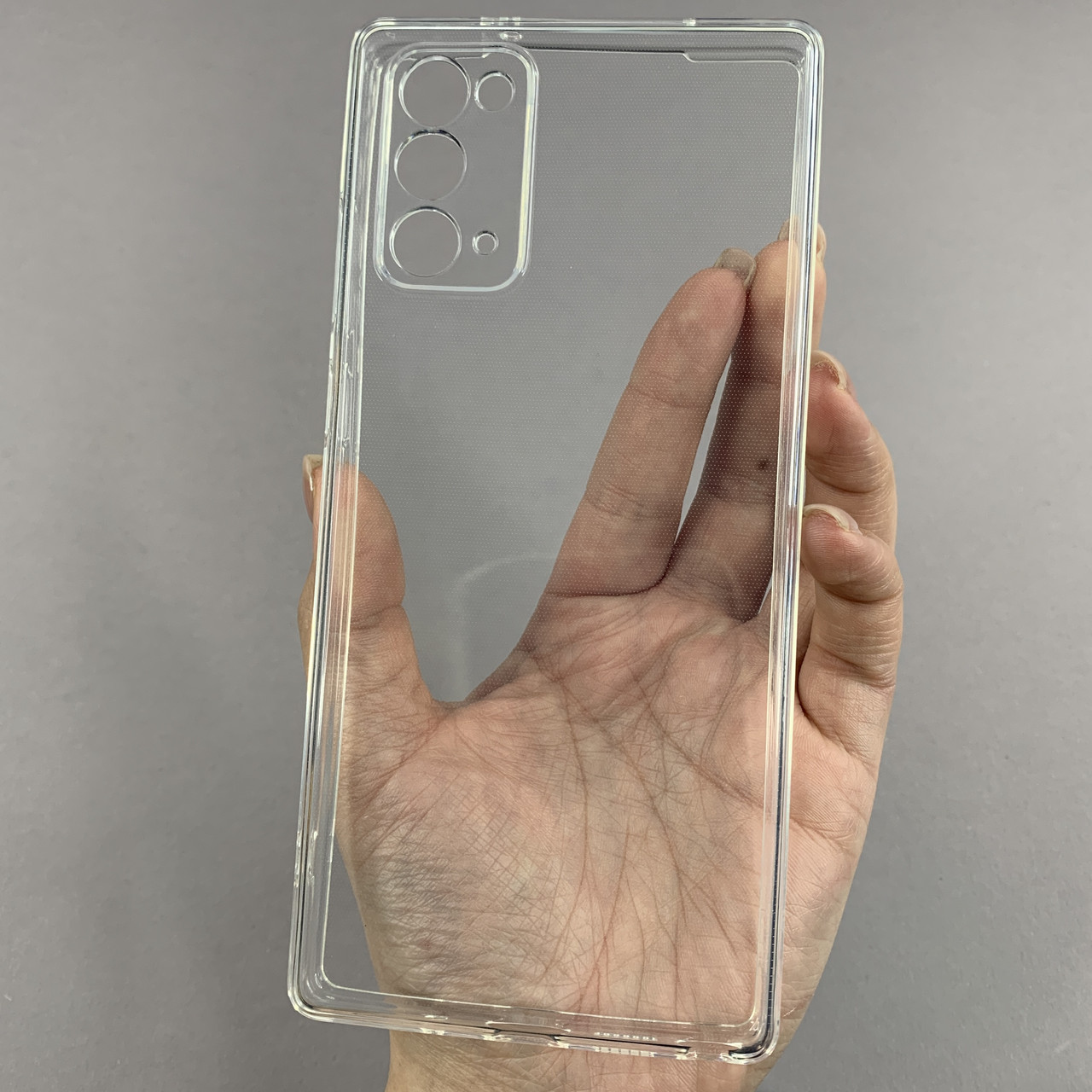 Чохол Samsung Galaxy Note 20 силіконовий чохол на телефон самсунг нот 20 прозорий nsp