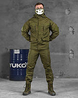 Мужской тактический костюм олива с вентиляцией, оливковая форма зсу весенняя, армейский костюм хаки oj531