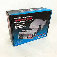 Игровая приставка GAME NES 620 / 7724 два джойстика 620 встроенных игр EV-525 8bit Av-Выход