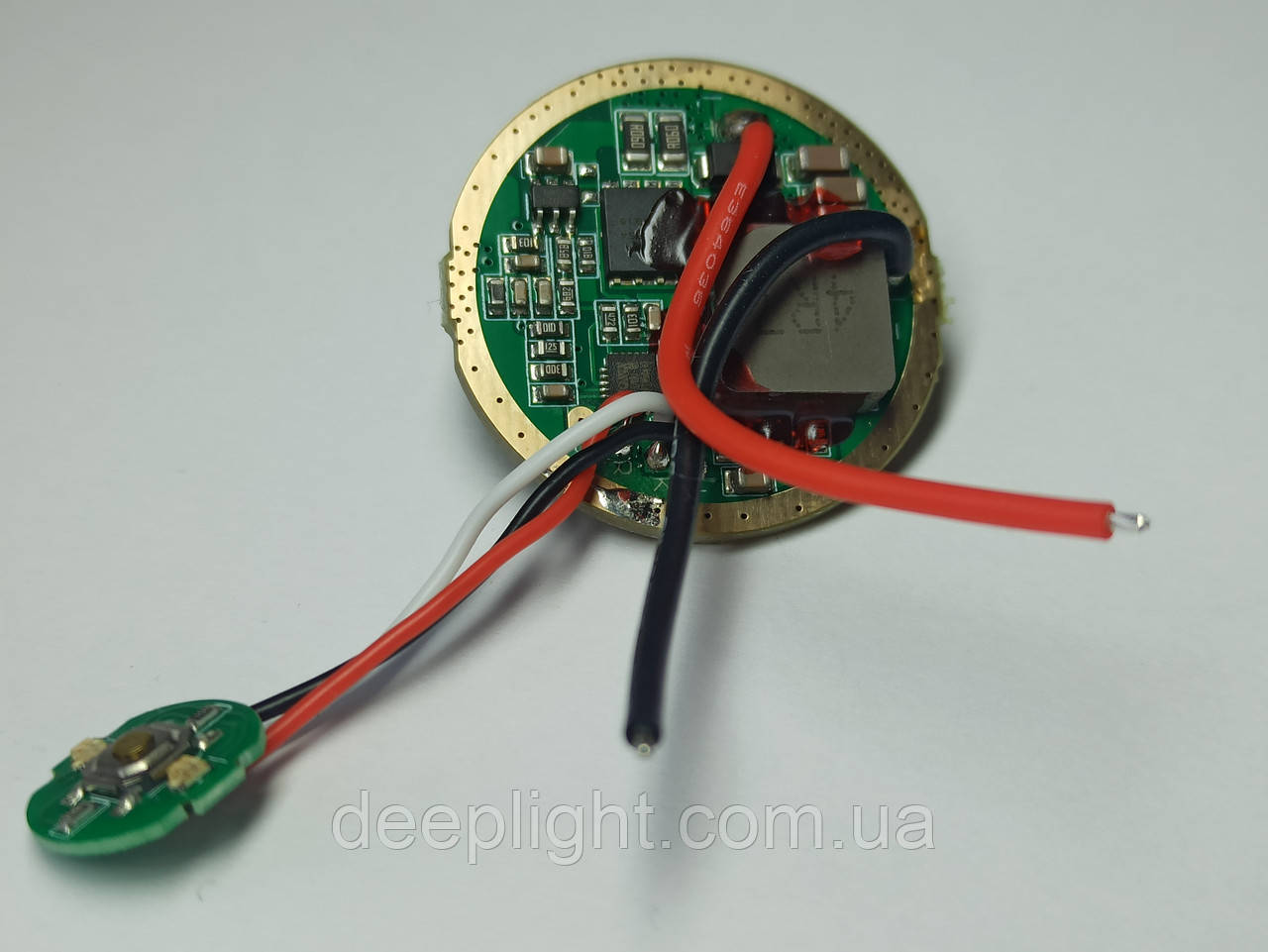 Драйвер LED FX-30 для світлодіодів CREE XHP70 CREE XHP70.2 5000mAh магнітне управління геркон або кнопка.