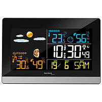 Метеостанція побутова для дому Електронна Домашня Метео Technoline WS6455 Black/Silver (WS6455) Німеччина, фото 4
