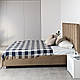 Ліжко двоспальне "Орео" з дерева із оббивкою, фото 3