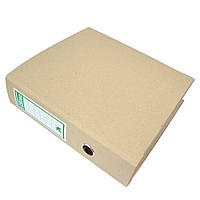 Папка-регистратор, А4, 80 мм, картон, металлический кант