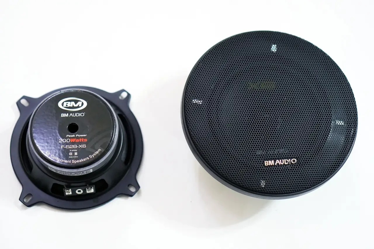 Автомобільні динаміки круглі Бошман 13см BOSCHMANN BM Audio F-528-X6 200 W 2 смугові пара, фото 1