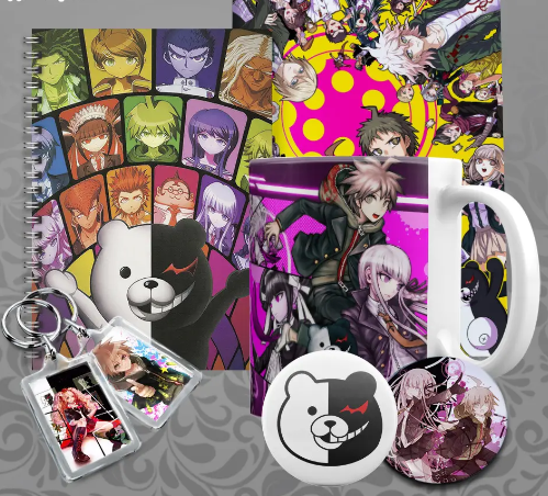 Подарунковий бокс Аніме Danganronpa 10 предметів