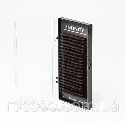 Вії INFINITY Dark Chocolate M 0.085 (7mm), фото 1