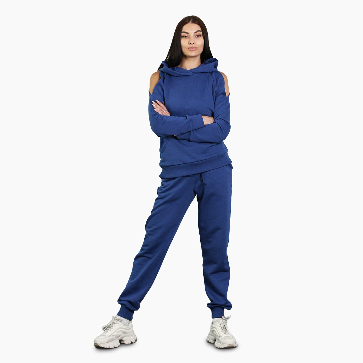 Жіночий спортивний костюм LIL синій XS