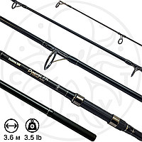 Карповое удилище Fishing ROI Dynamic Carp 3.6m 3.5 lbs 3х сост