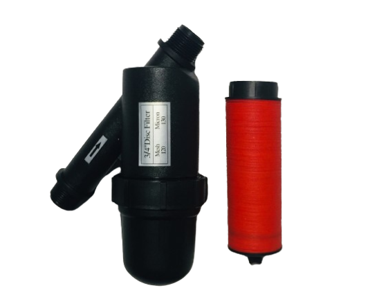 Фільтр дисковий 3/4" тонкого очищення для крапельної стрічки, фото 1