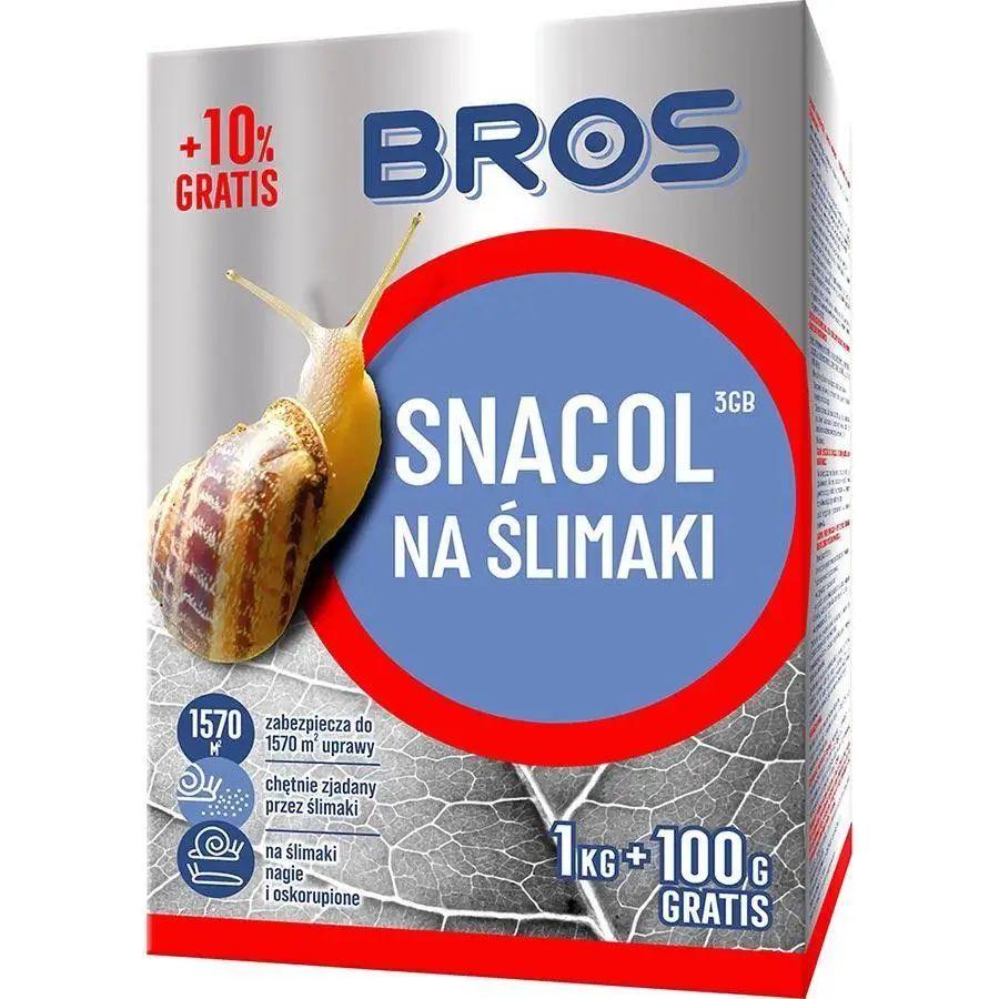 Засіб від слимаків BROS Snacol/Снакол (Слімакс) Коробка 1кг