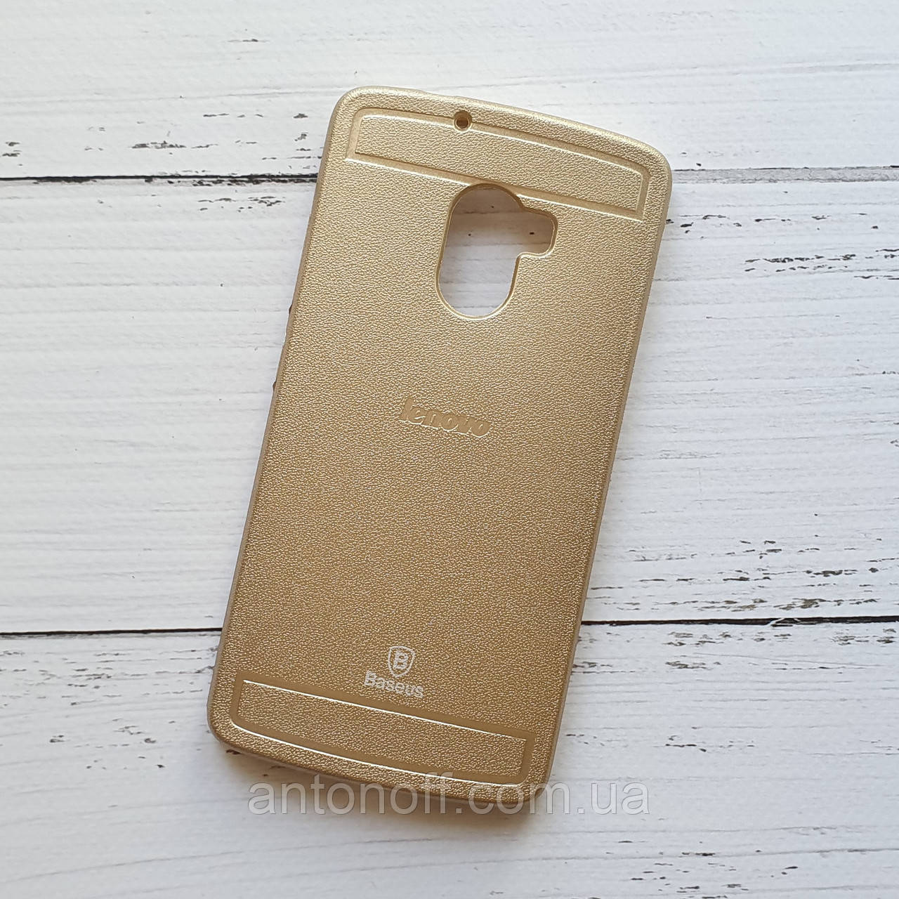 Чохол Lenovo A7010 Vibe X3 Lite / K4 Note для телефона (TPU Baseus) Gold