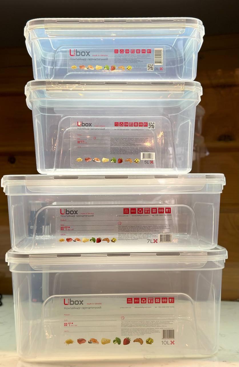 Контейнер герметичний 5 л-упаковка (13шт), фото 1