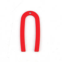 Підвіска Finding Кулон підкова Червоний 27 мм х 13 мм