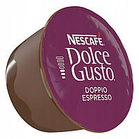 Поштучно! Кофе в капсулах NESCAFE Dolce Gusto Espresso Doppio 16 шт