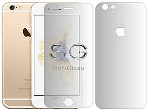 М'яке скло Apple iPhone 6S Комплект: Передня та Задня панелі поліуретанове SoftGlass