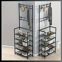 Универсальная вешалка для одежды New simple floor clothes rack размер 60х29,5х151 см