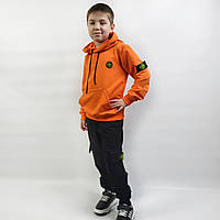 Детский подростковый спортивный костюм для мальчика Stone Island на 9,10,11 лет