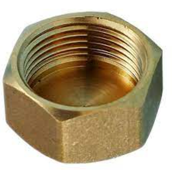 Заглушка латунна 1" В латунь
