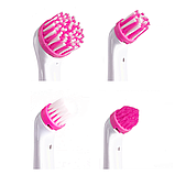 Набір для чищення (ел. скруббер + 4 насадки) Pink Stuff Miracle Scrubber Kit, фото 4