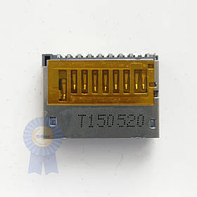 Роз'єм SD CARD — No10 (PLAST_CS1R_211_H_N_12P) — Оригінал демонтаж