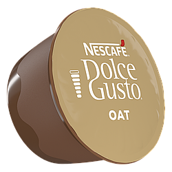 Поштучно! Кава в капсулах Nescafe Dolce Gusto Oat Flat White 12 м'яка вівсяна кава Дольче Густо