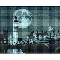 Алмазная мозаика "Ночь в Лондоне" Идейка AMO7212 40х50 см от LamaToys