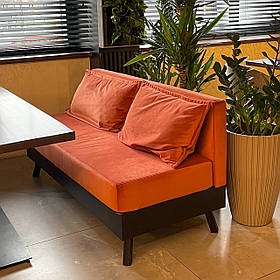 Диван "Сопрано" для ресторану з 2 подушками