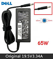 Зарядний пристрій для ноутбука Dell 4,5-3,0 pin 3,34A 19,5V 65W Оригінал зарядка БУ