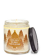 Ароматическая свеча Bath and Body Works Golden Berry Mistletoe