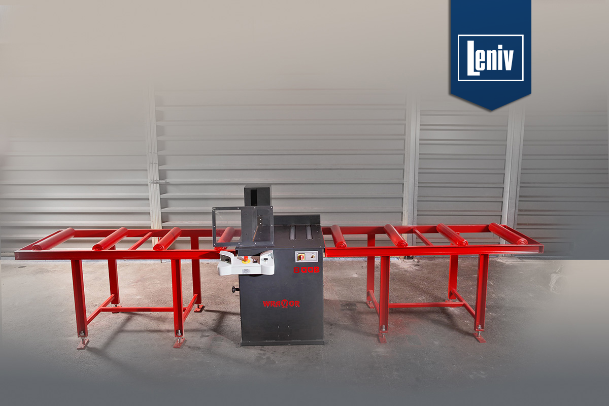 Поперечний дисковий верстат 800 В пневматичний Wravor. Лісопильне обладнання. Круглопильний верстат по дереву, фото 1