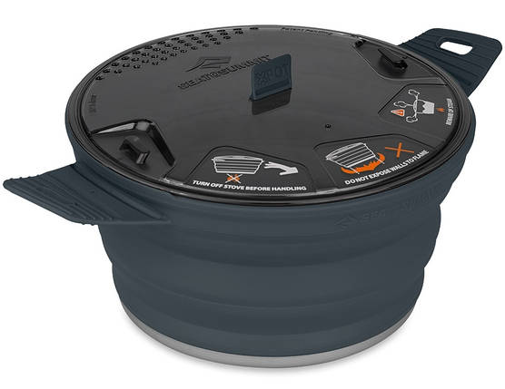 Туристична каструля Sea To Summit X-Pot, 2.8 л (Charcoal), фото 1