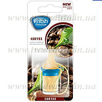 Ароматизатор пробковый на зеркало FreshWay Wood Blister Coffee (Кофе) 5ml