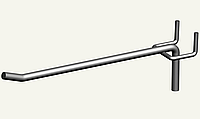 Крючок одинарный на перфорацию усиленный (6 мм), 300 мм