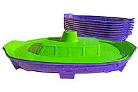 Песочница детская Кораблик (фиолетово-зеленый) 03355/2 DOLONI