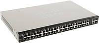БУ Коммутатор управляемый Cisco SF200-48, 48x100mbit, 2xGbit, 2xSFP