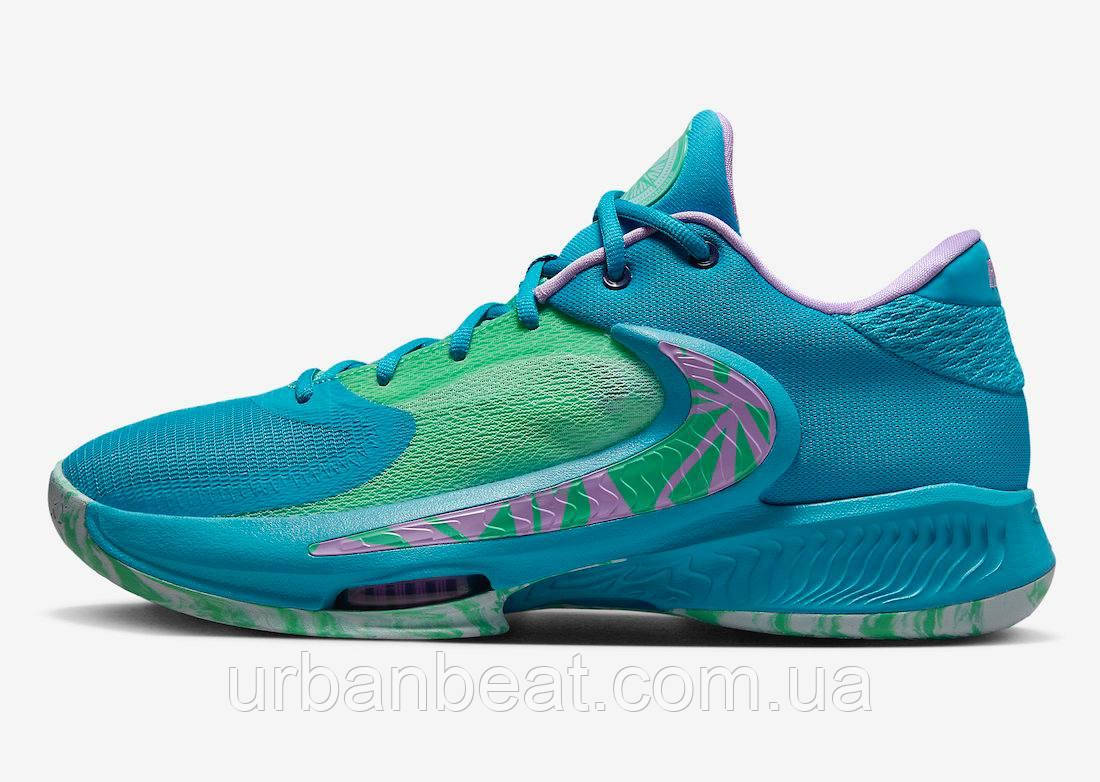 Чоловічі баскетбольні кросівки Nike Zoom Freak 4 "Laser Blue", фото 1