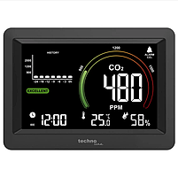 Метеостанція побутова для дому Електронна Домашня Метео Technoline WL1028 Black (WL1028) Німеччина, фото 3