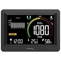 Метеостанція побутова для дому Електронна Домашня Метео Technoline WL1028 Black (WL1028) Німеччина, фото 4