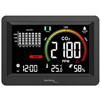 Метеостанція побутова для дому Електронна Домашня Метео Technoline WL1028 Black (WL1028) Німеччина, фото 8