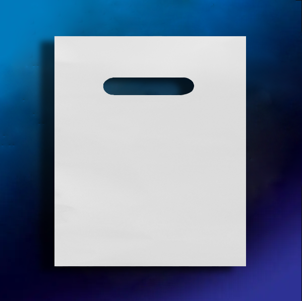 Пакет поліетиленовий Банан 19х25 білий, фото 1